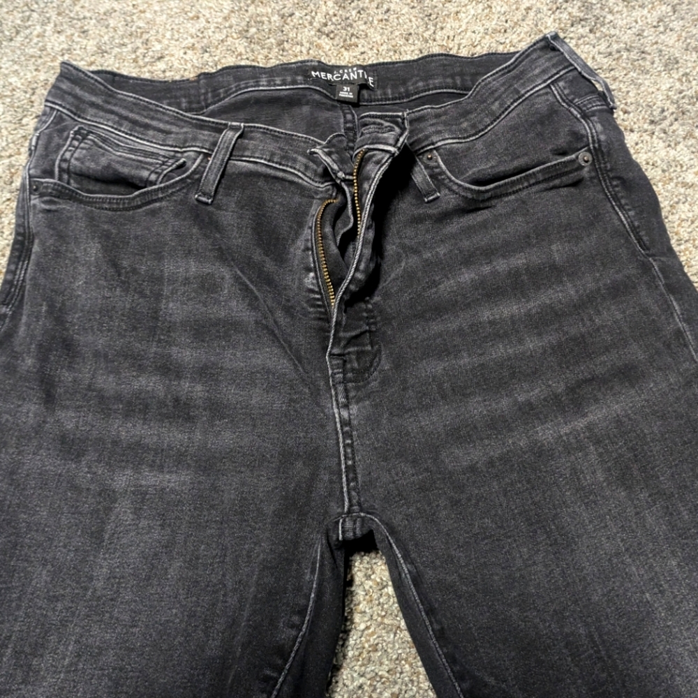 J Crew Mercantile Black Skinny Jeans